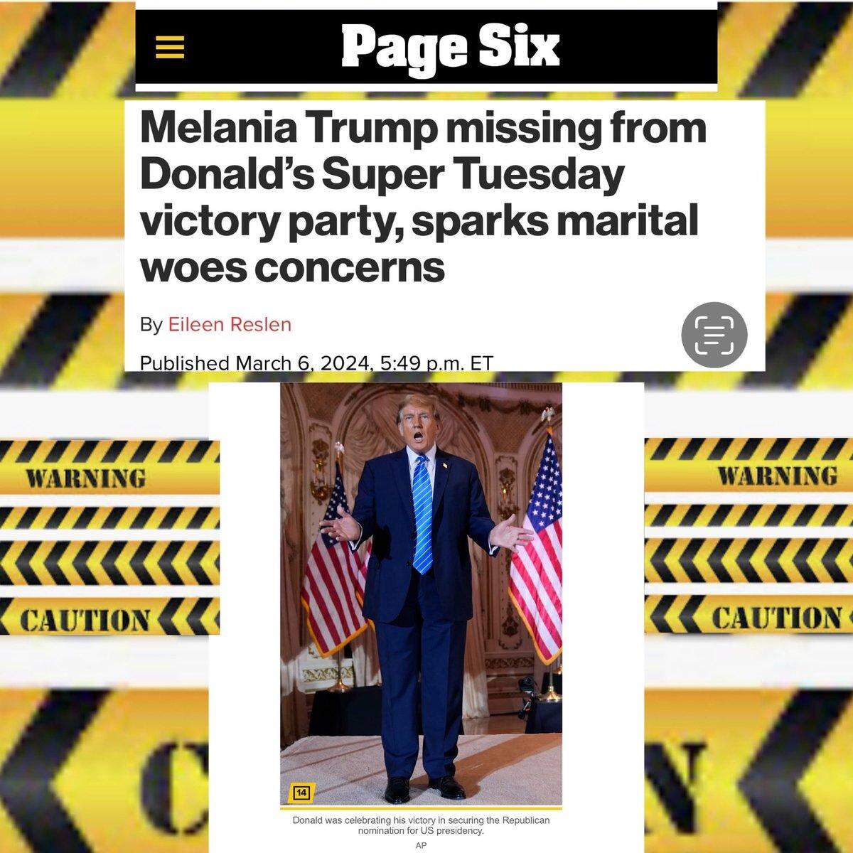 De nuevo Melania Trump desaparece de la vista pública y provoca especulaciones.