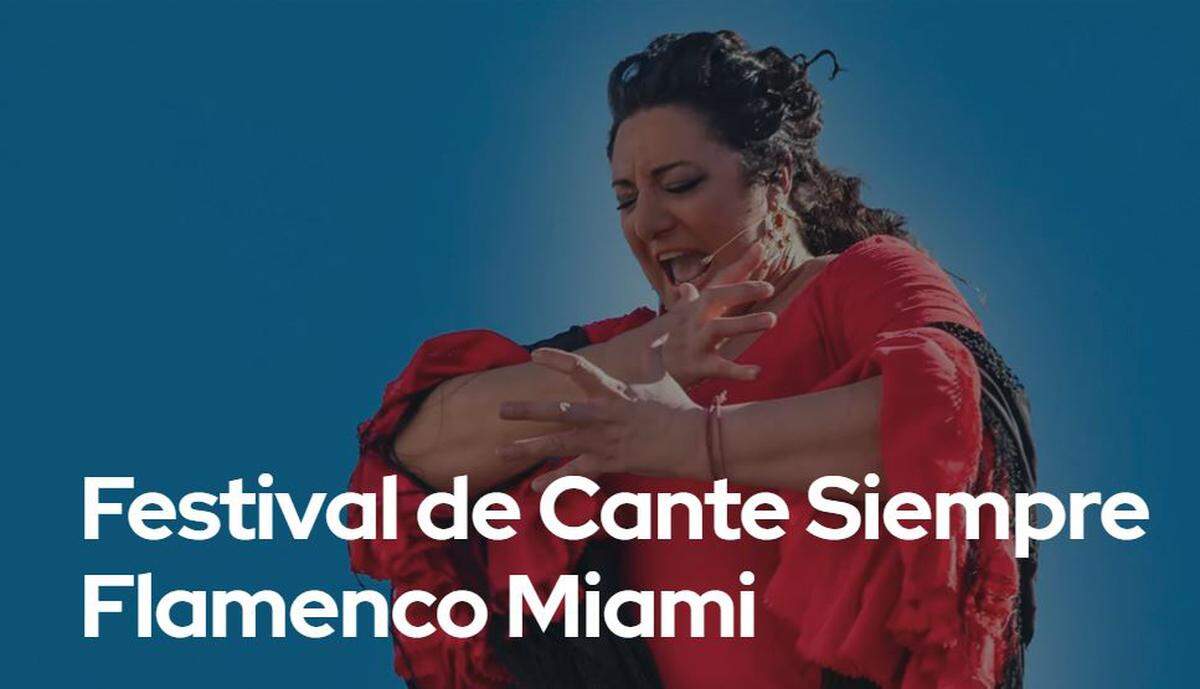 La 18ª edición del Festival de Cante de Siempre Flamenco “Canta la Guitarra” en el Arsht Center.