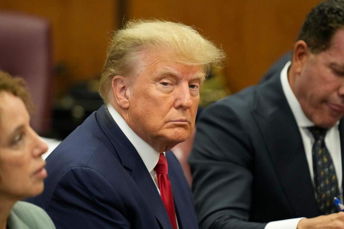 Donald Trump faces 37 counts related to holding classified documents inside his personal residence and obstructing justice. He was scheduled to appear at a Miami federal court on Tuesday, June 13, 2023.