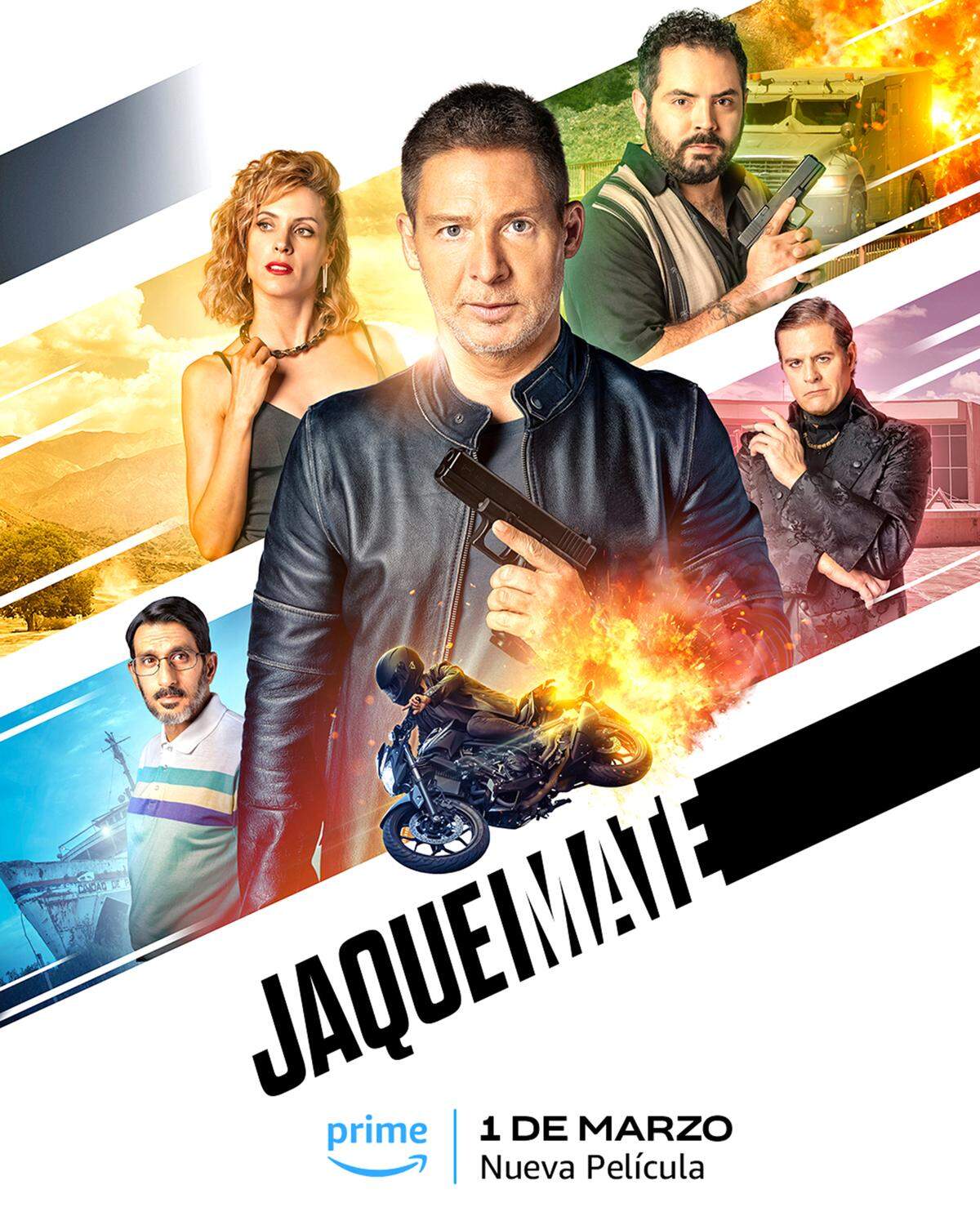 Adrian Suar, Maggie Civantos, José Eduardo Derbez, Bejamín Amadeo y Charo López.