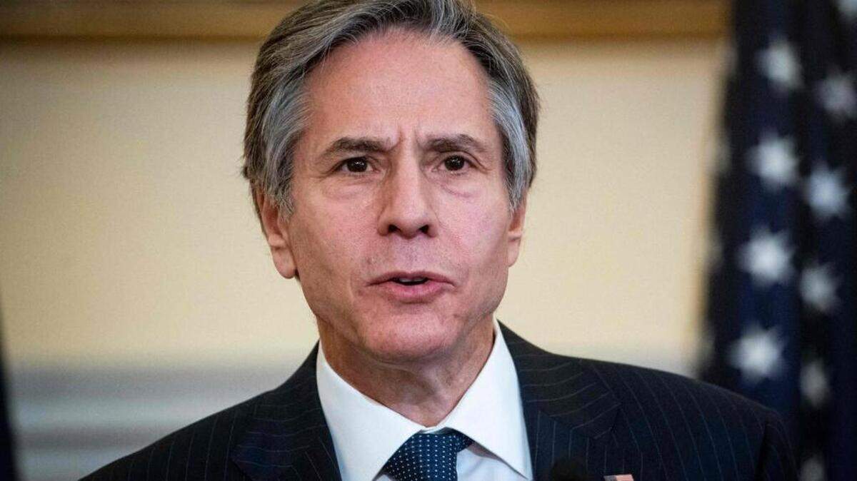 El Secretario de Estado de EEUU, Antony Blinken.