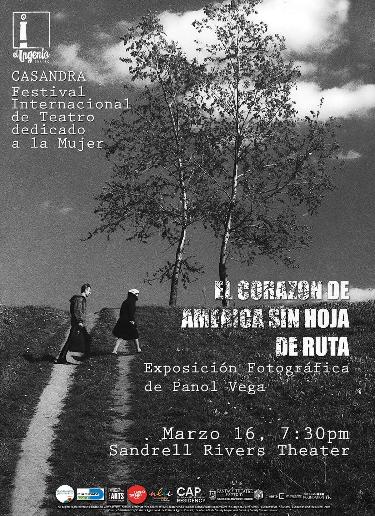 Cartel de la exposición fotográfica de Panol Vega.