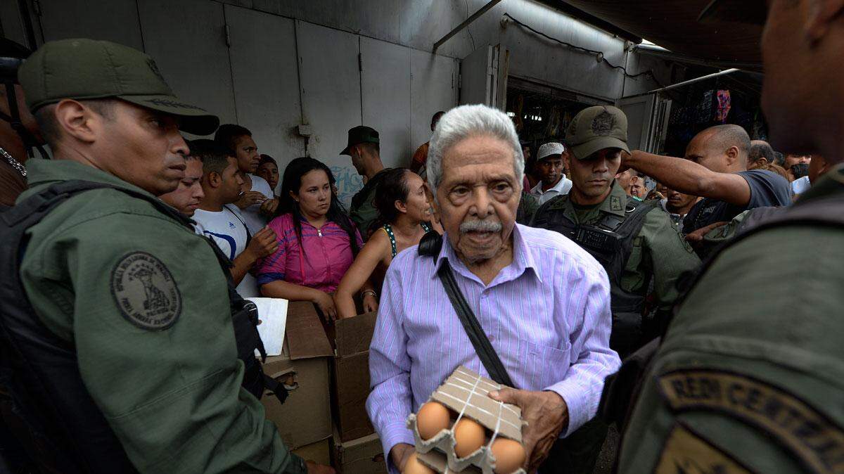 Mercado de Petare. AFP-Archivo