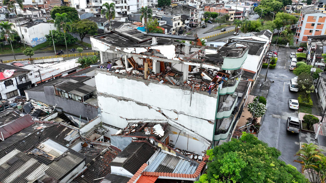 Tres sismos en diez minutos en Colombia reavivan el recuerdo del gran terremoto de agosto