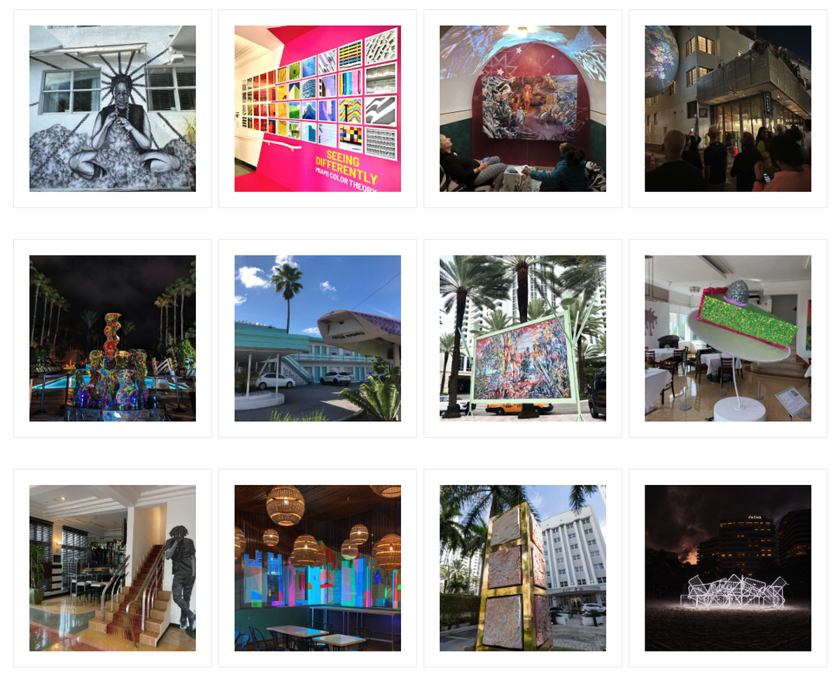 La competencia anual de arte contemporáneo transforma los hoteles más emblemáticos de Miami Beach en galerías efímeras.