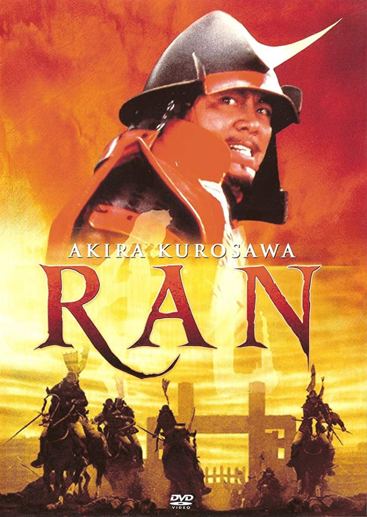 'Ran' de Akira Kurosawa está basada en 'El rey Lear' de William Shakespeare.