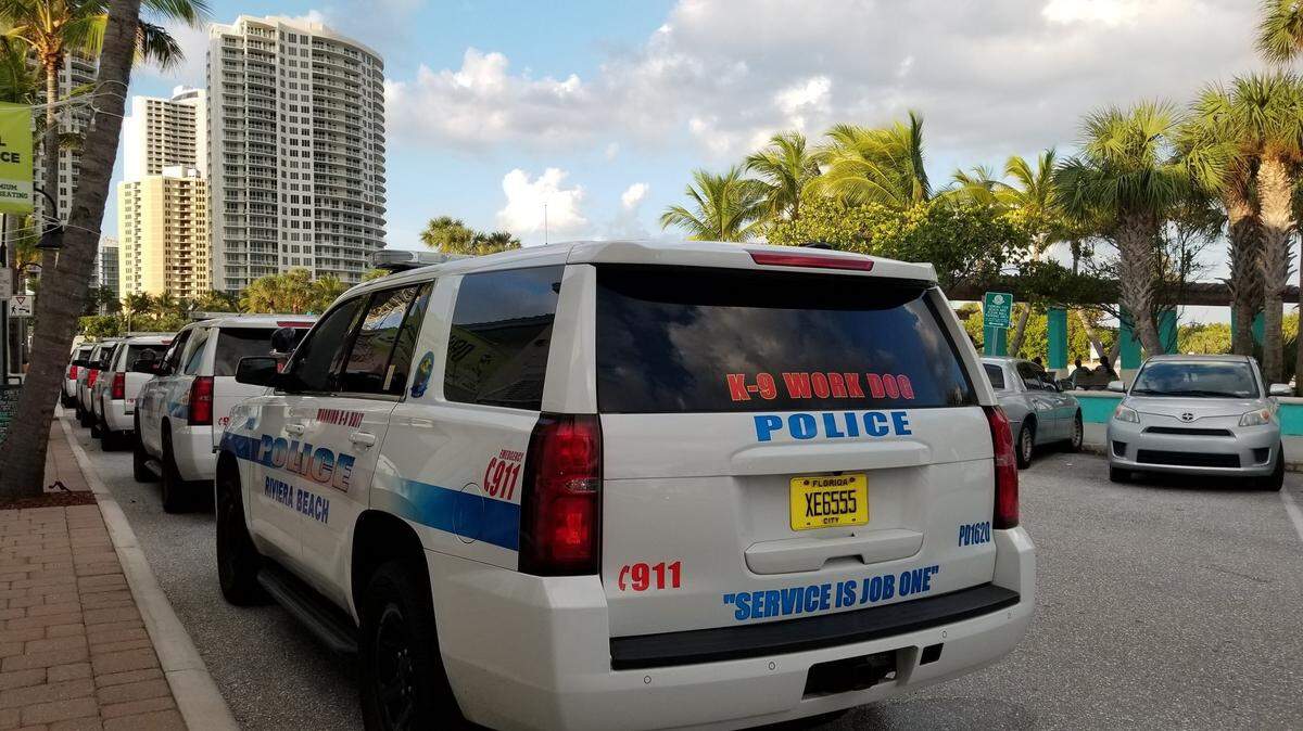 Coches de la Policía de Riviera Beach, Florida POLICÍA DE RIVIERA BEACH, FLORIDA (Foto de ARCHIVO) 01/2/2020