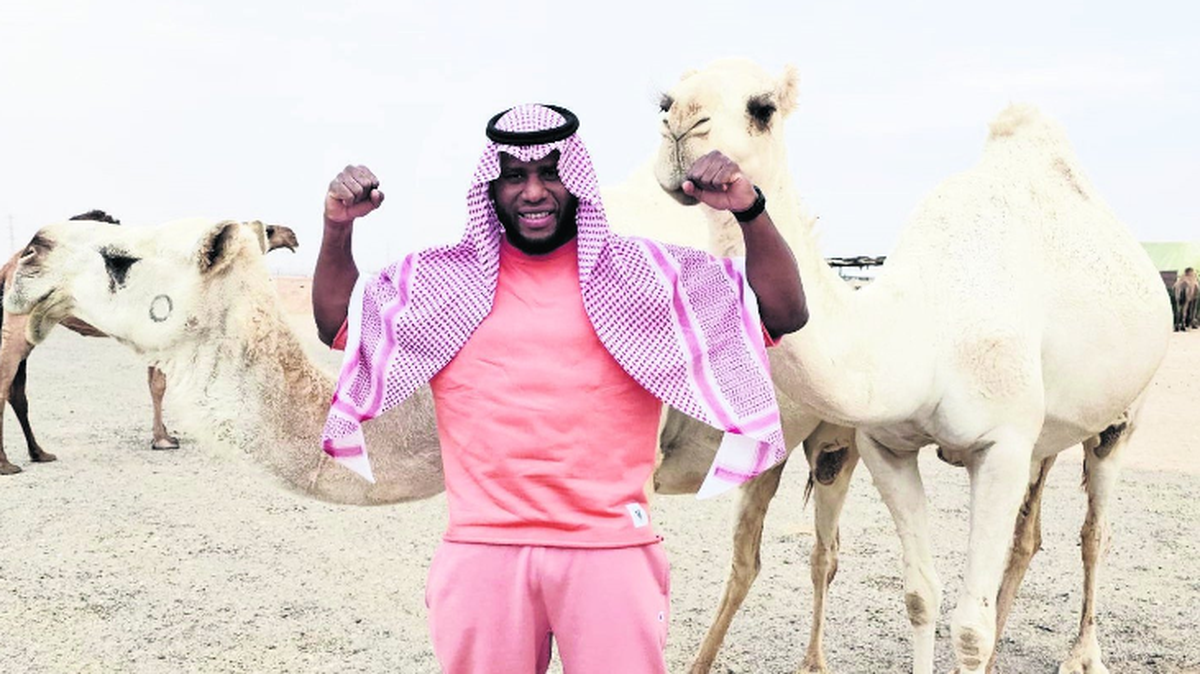 Frank Sánchez impresionó en la cartelera celebrada en Arabia Saudí el pasado mes.