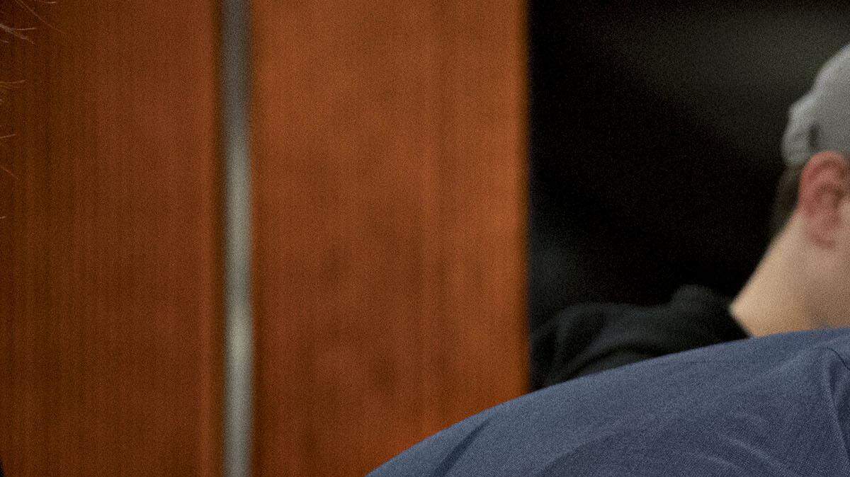 Eric Trump al momento de ejercer su derecho al voto. 