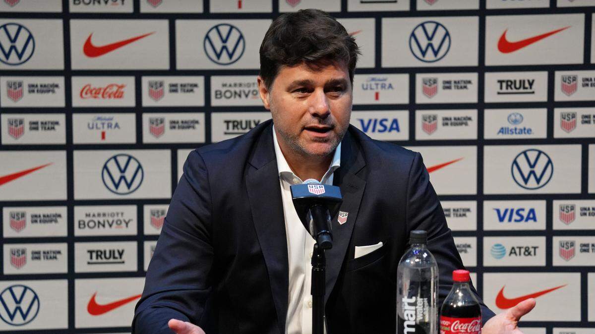 El entrenador de Estados Unidos Mauricio Pochettino fue contratado para que la selección dé el gran salto.