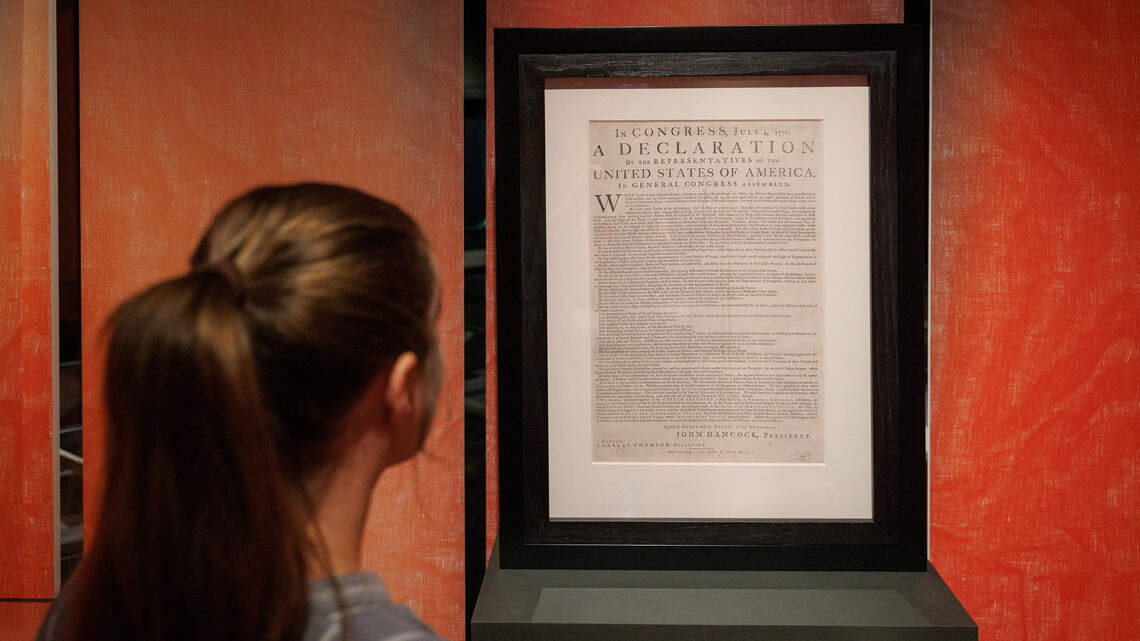 Hallada en Inglaterra una copia poco común de la Declaración de Independencia de EEUU