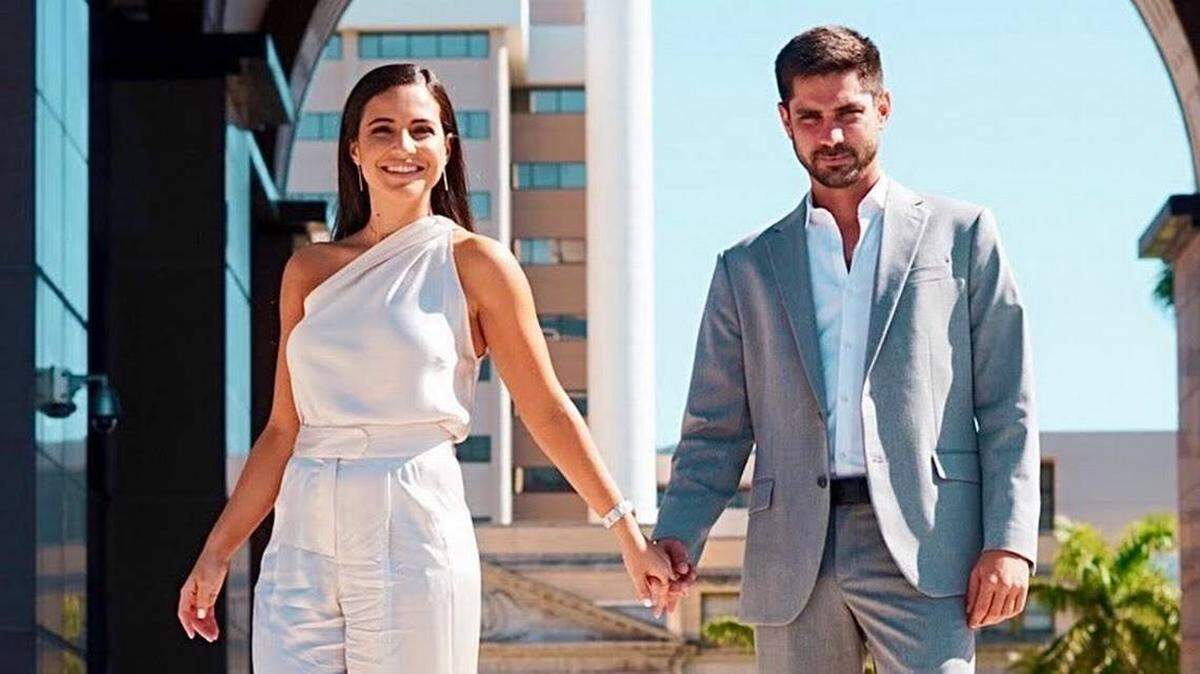 Nicole ‘Nicky’ Langesfeld and Luis Sadovnic were married in January and died in the Champlain Towers South condo collapse on June 24, 2021.