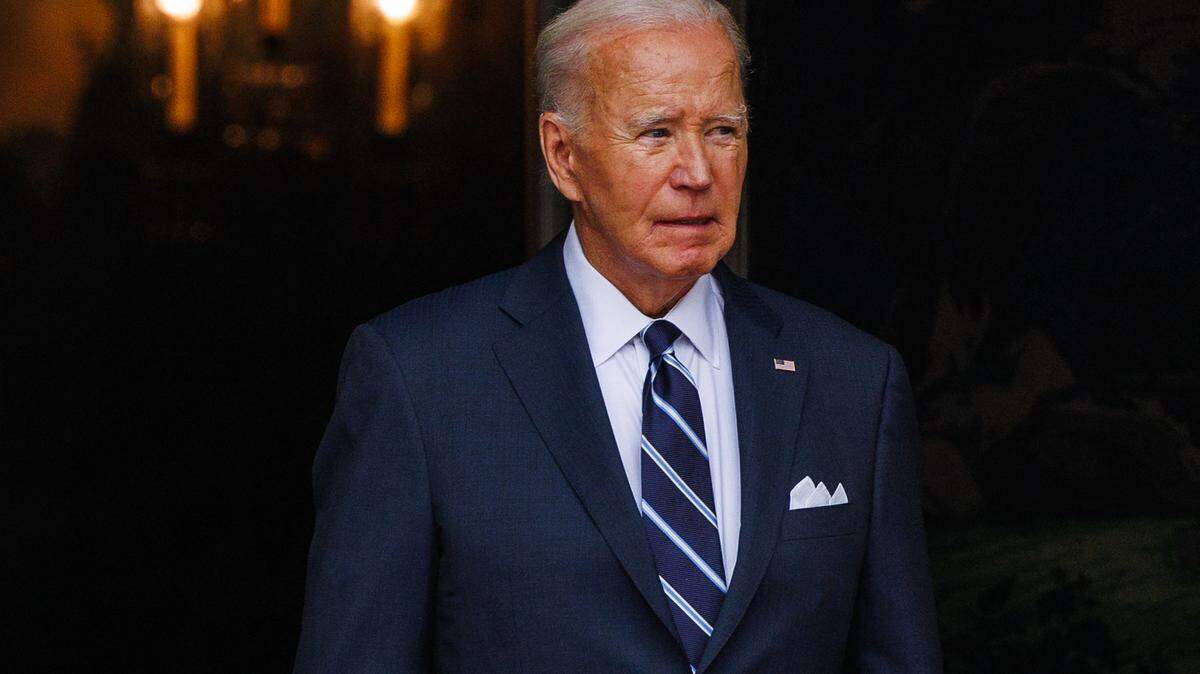 El presidente de Estados Unidos, Joe Biden, espera la llegada del jeque Mohamed bin Zayed Al Nahyan, presidente de los Emiratos Árabes Unidos, a la Casa Blanca, el lunes 23 de septiembre de 2024 en Washington, Distrito de Columbia. 