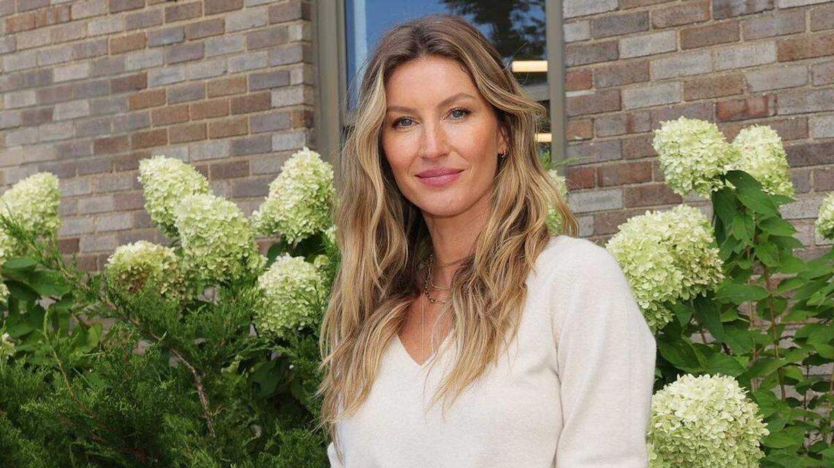 La supermodelo Gisele Bündchen.