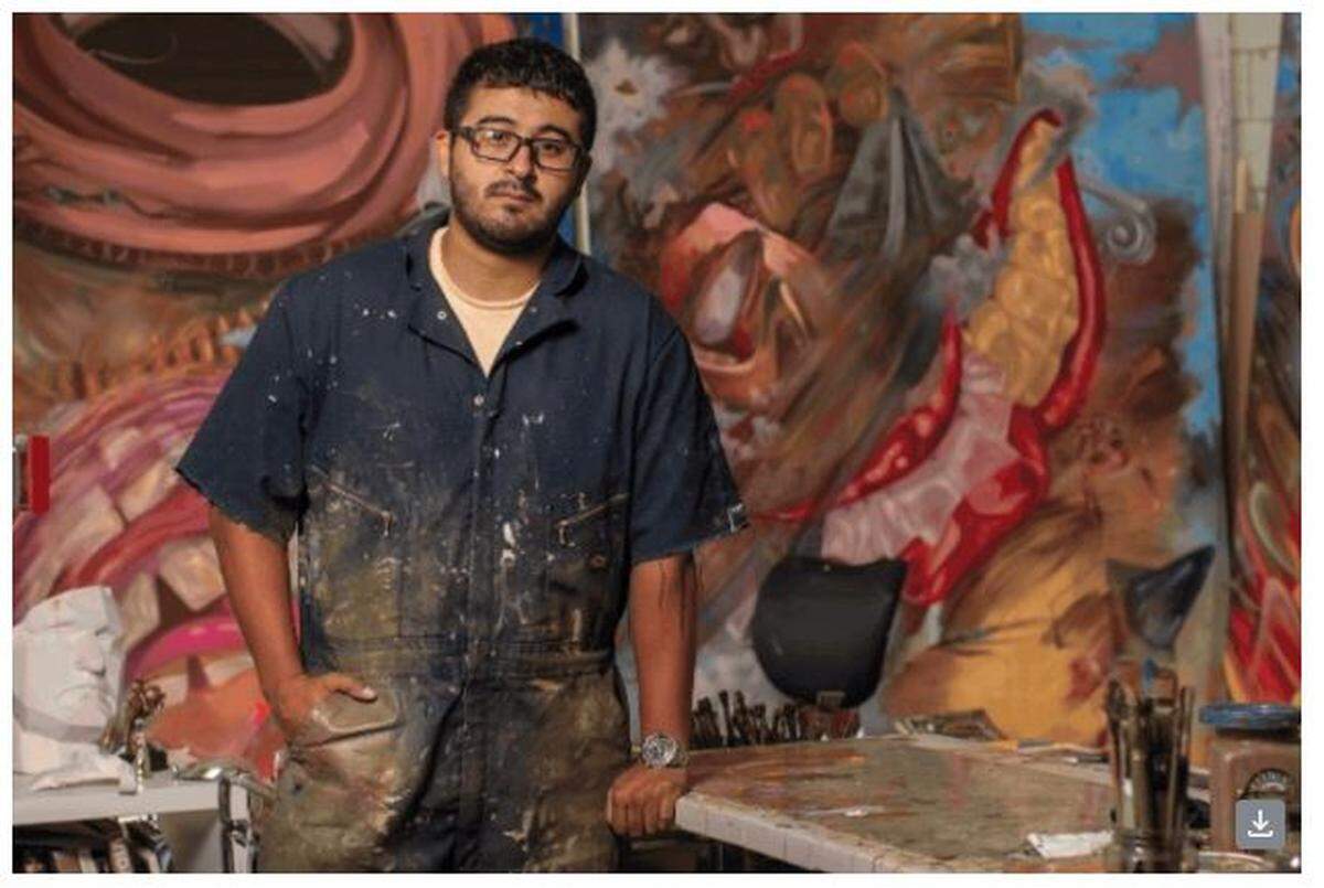 Curso de cuatro semanas con el instructor José Delgado Zúñiga explora la pintura al óleo y acrílica a través de la abstracción, el color y el sonido en Oolite Arts.