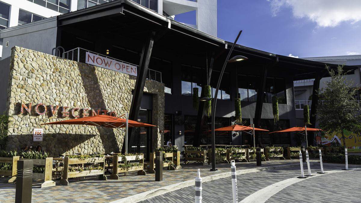 Restaurante Novecento en Doral.