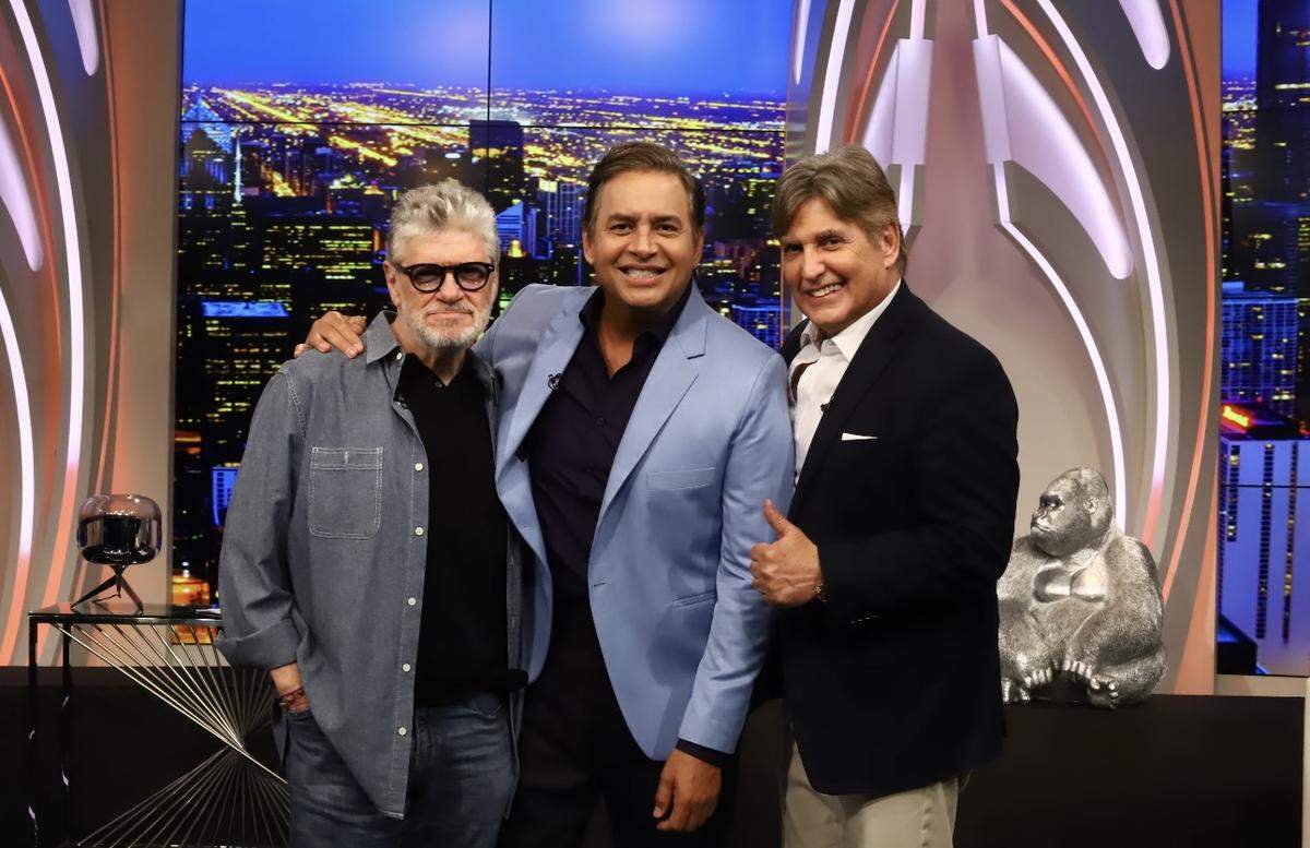 Henry Zakka, Víctor Cámara y Daniel Sarcos.