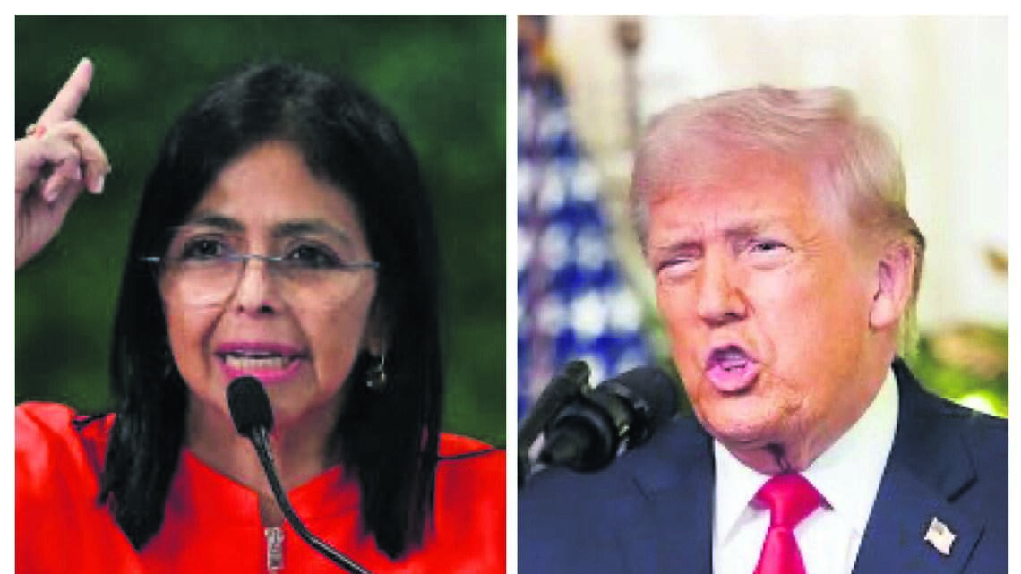 Trump eyes historic meeting with Venezuela’s Delcy Rodríguez next week
