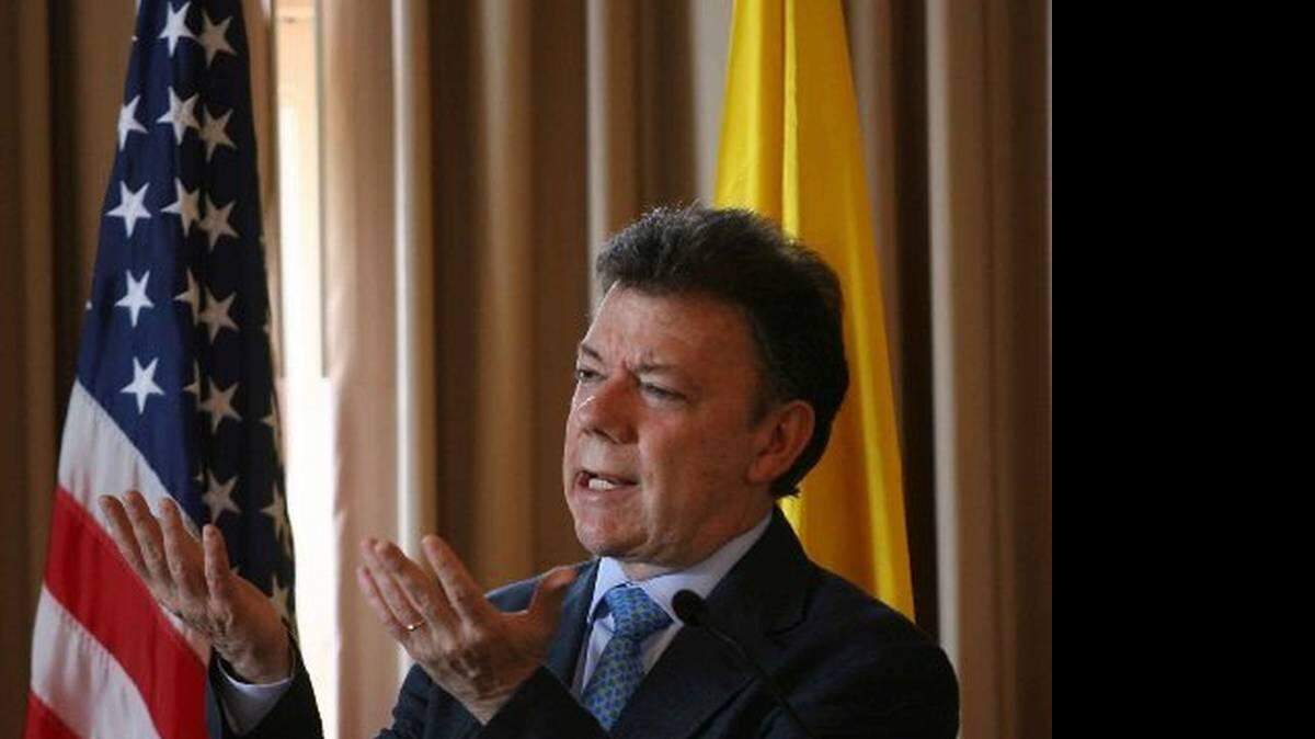 Juan Manuel Santos, Presidente de Colombia.