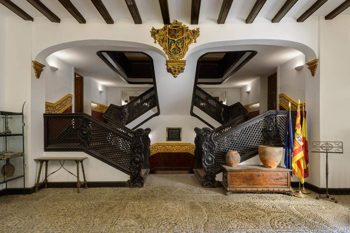 El hospedaje palaciego cuenta con 35 habitaciones.