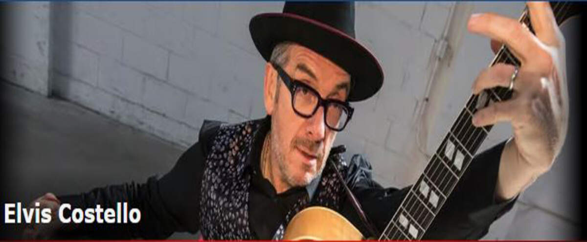Elvis Costello y Los impostores en Fillmore Miami Beach, Jackie Gleason.