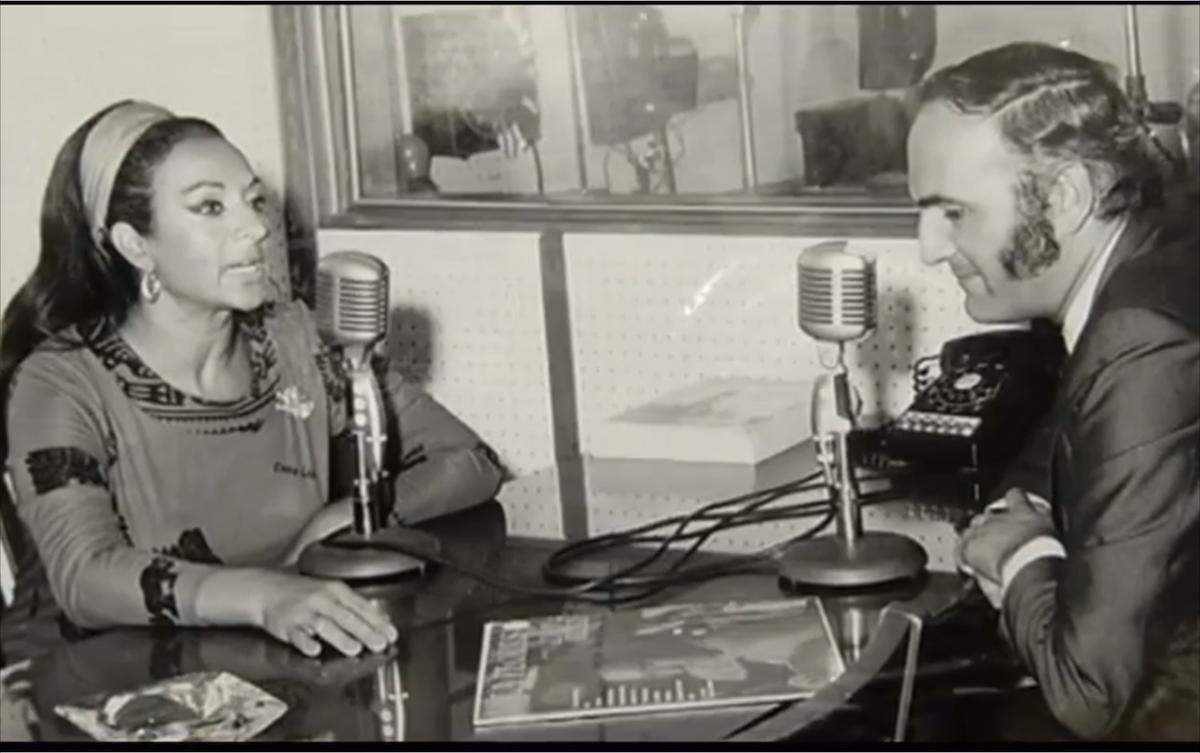 Eduardo Luján entrevista a Lola Flores.