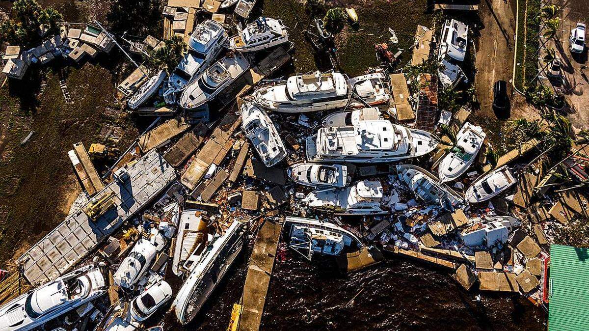 Ian tocó tierra primero como un letal huracán de categoría 4 en Cayo Costa, en el suroeste de la Florida, y como categoría 1 en Georgetown, Carolina del Sur.