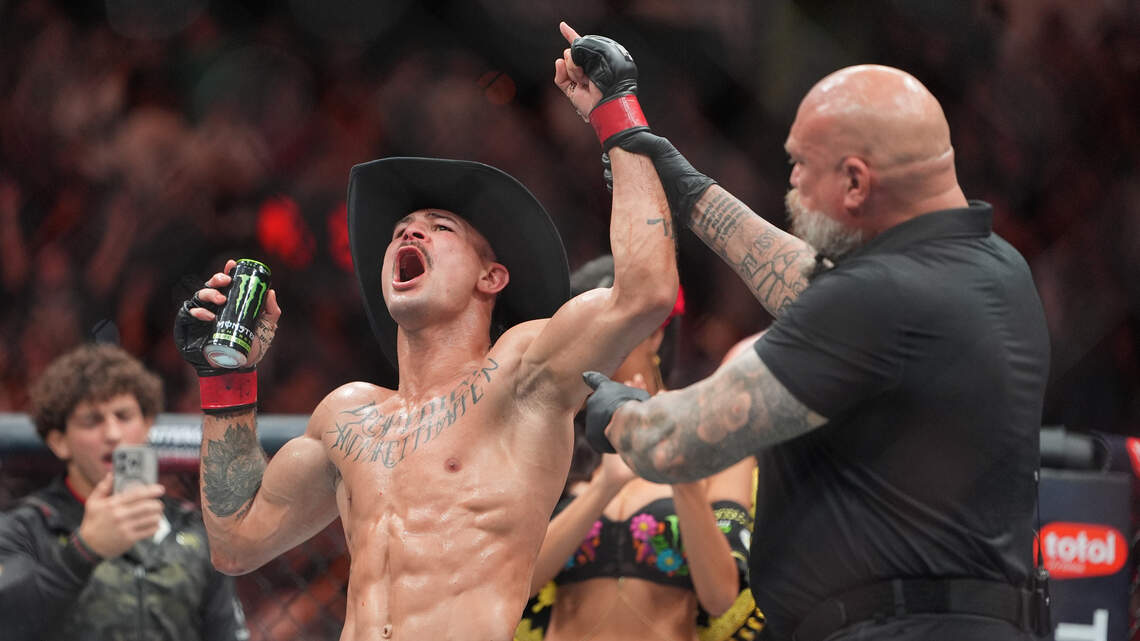 El codazo infernal: Diego Lopes enciende la Noche UFC con un nocaut inolvidable