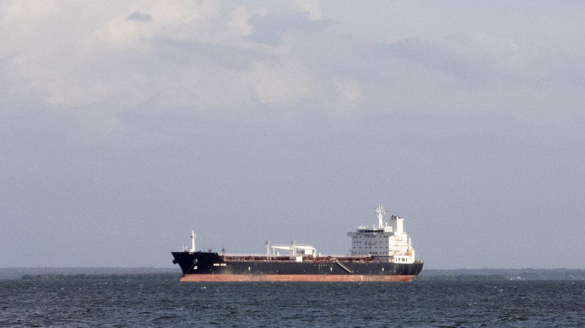 El petrolero de crudo Nord Star es visto en el lago de Maracaibo, en el estado Zulia, Venezuela, el 6 de enero de 2026.