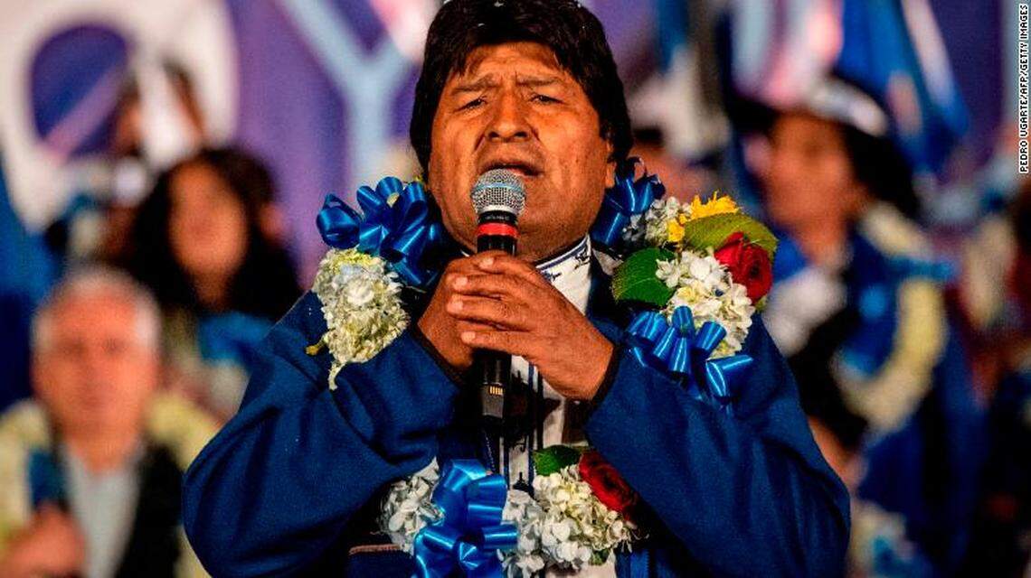 Foto de archivo de Evo Morales.