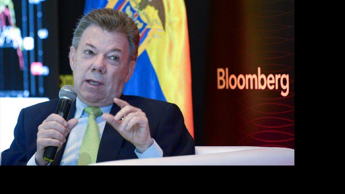 El presidente de Colombia, Juan Manuel Santos.