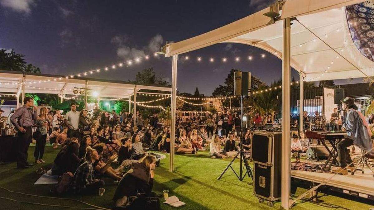 The Wynwood Yard , which closed earlier this month, is missing its iconic sign.