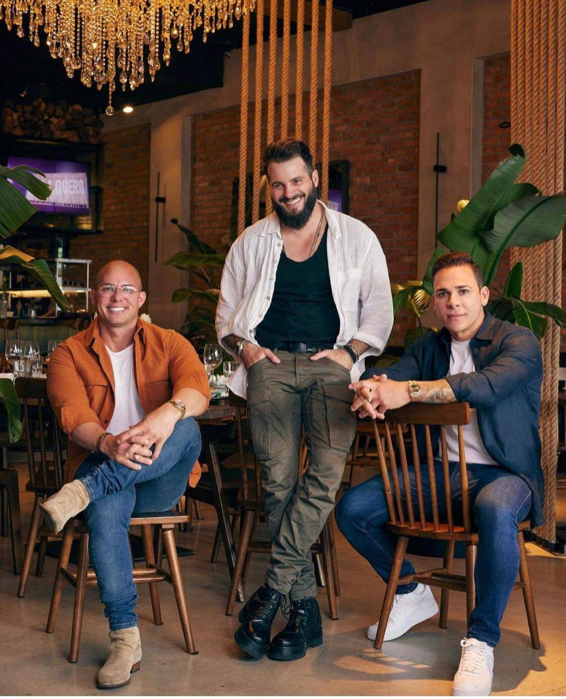 Rasiel Reyes, Carlos Cruz y Ángel Sánchez son los artífices de la compañía Miami Vice Marketing Group, organizadora de las mejores fiestas nocturnas de la ciudad.&nbsp;