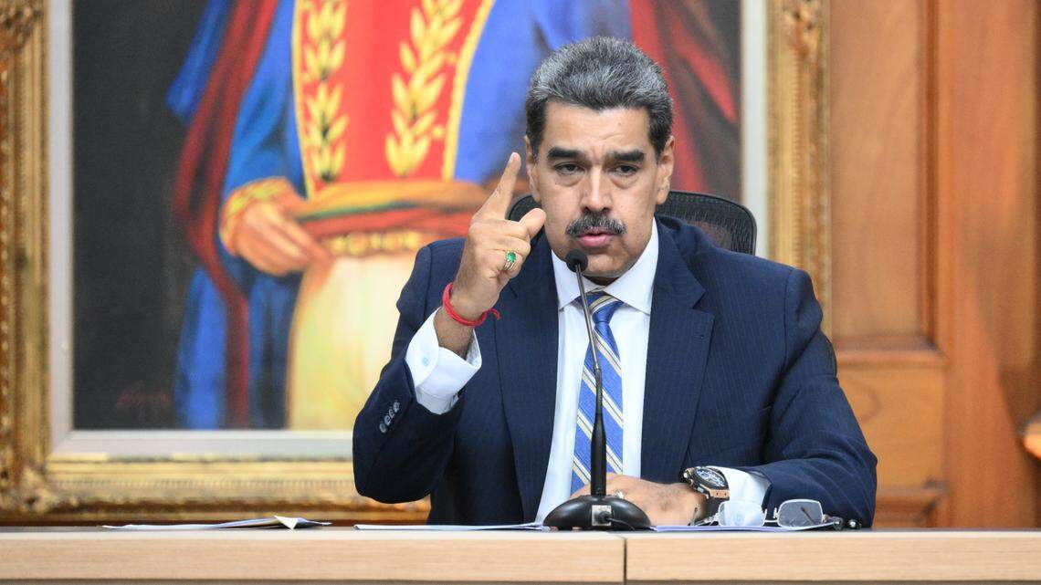 File photo of Venezuelan strongman Nicolás Maduro. On Thursday, the United States offered a historic $50 million reward for his capture.
