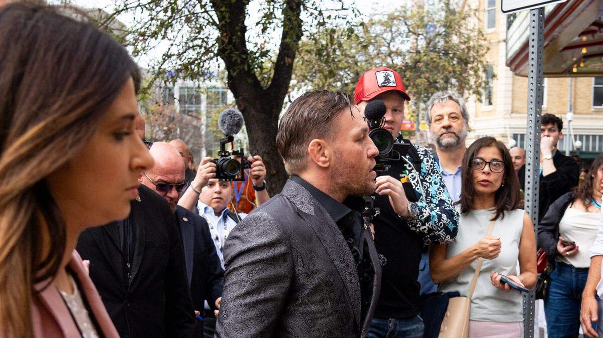 Foto de archivo. El irlandés Conor McGregor, estrella mundial de las artes marciales mixtas (MMA), fue condenado este viernes por un tribunal civil de Dublín a pagar casi 250,000 euros [$260,000] en concepto de daños y perjuicios a una mujer que le acusó de una violación en 2018.