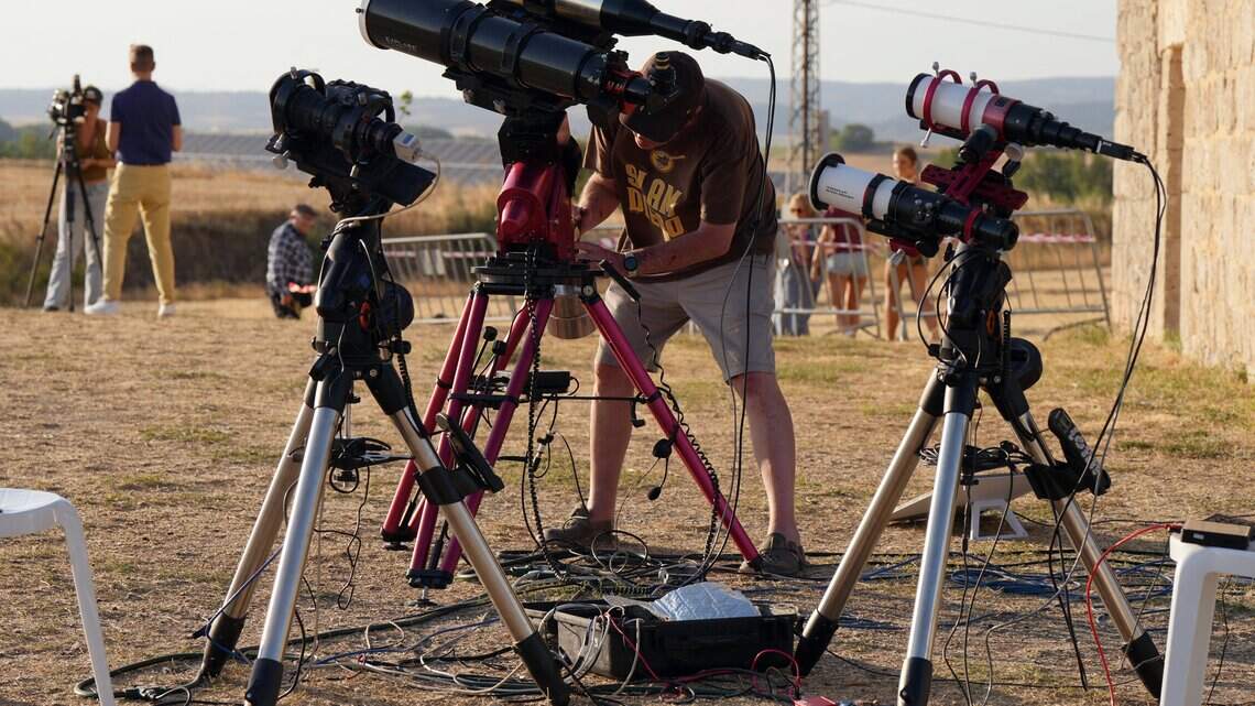 La NASA ocupa un pueblo casi abandonado de España para seguir el eclipse y retransmitirlo