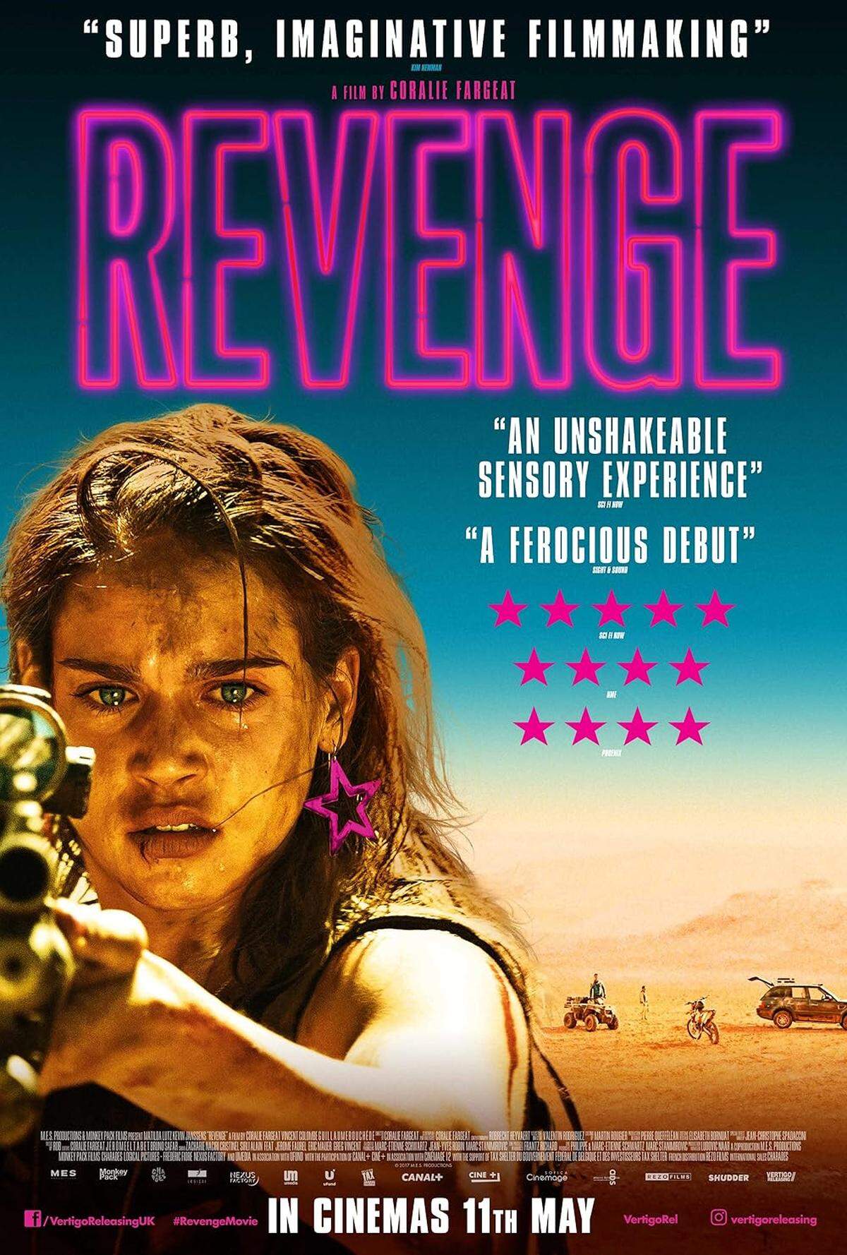 En Coral Gables Art Cinema 'Revenge' (2018), una historia de redención y fortaleza.&nbsp;