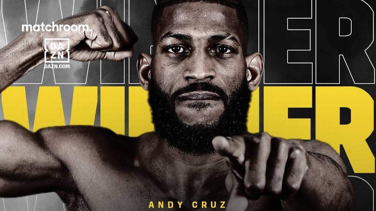 Andy Cruz enfrentará a un rival muy superior en su próxima presentación. Al menos desde el punto de vista del boxeo, el cubano demuestra un crecimiento acelerado de lo que es ser un profesional y Eddie Hearn no tiene duda.