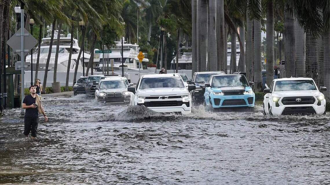 Inundaciones históricas en Miami y Fort Lauderdale: la marea real expone un grave problema