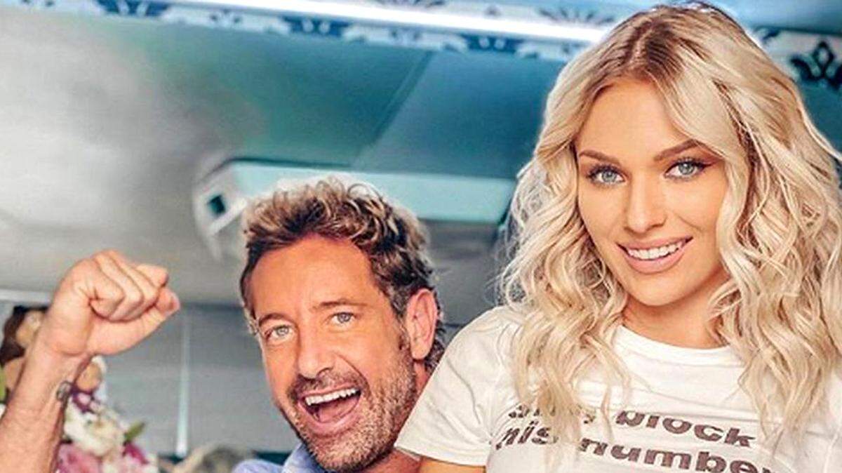 Irina Baeva y Gabriel Soto.