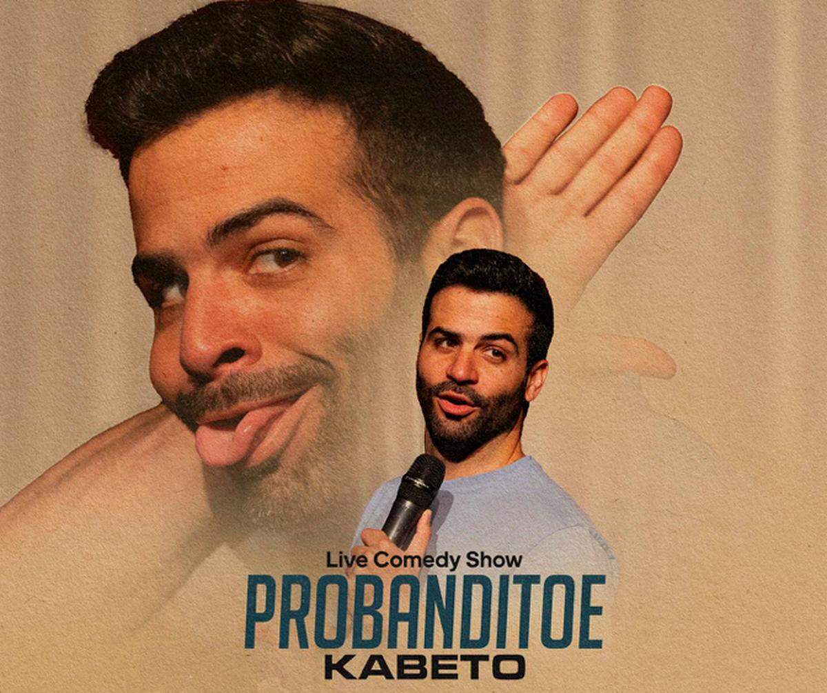 El comediante Kabeto llega a la Sala Catarsis del Teatro Trail con “Probaditoe”.