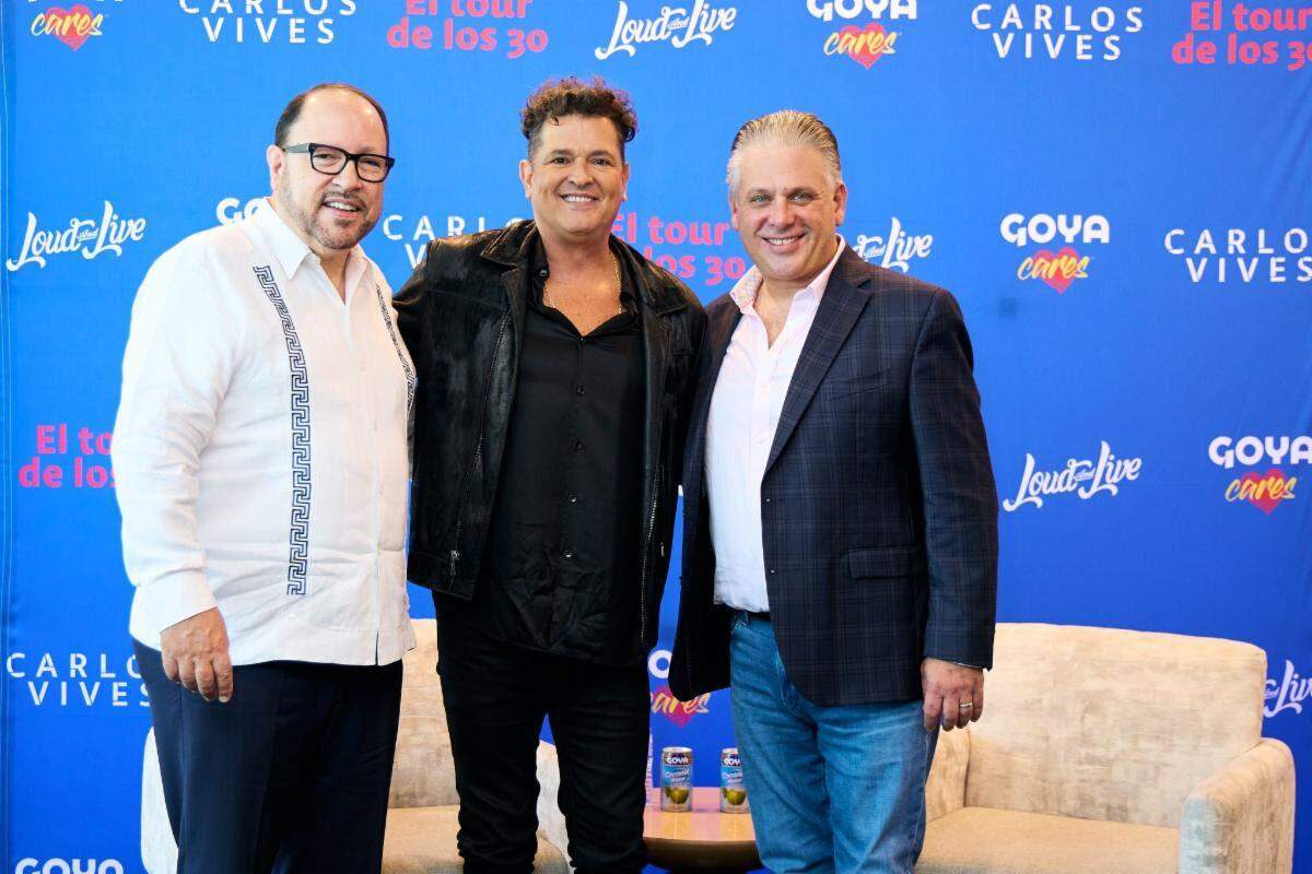Carlos Vives se une a Goya Cares, una iniciativa humanitaria global para crear conciencia sobre la trata de niños y la epidemia de salud mental.