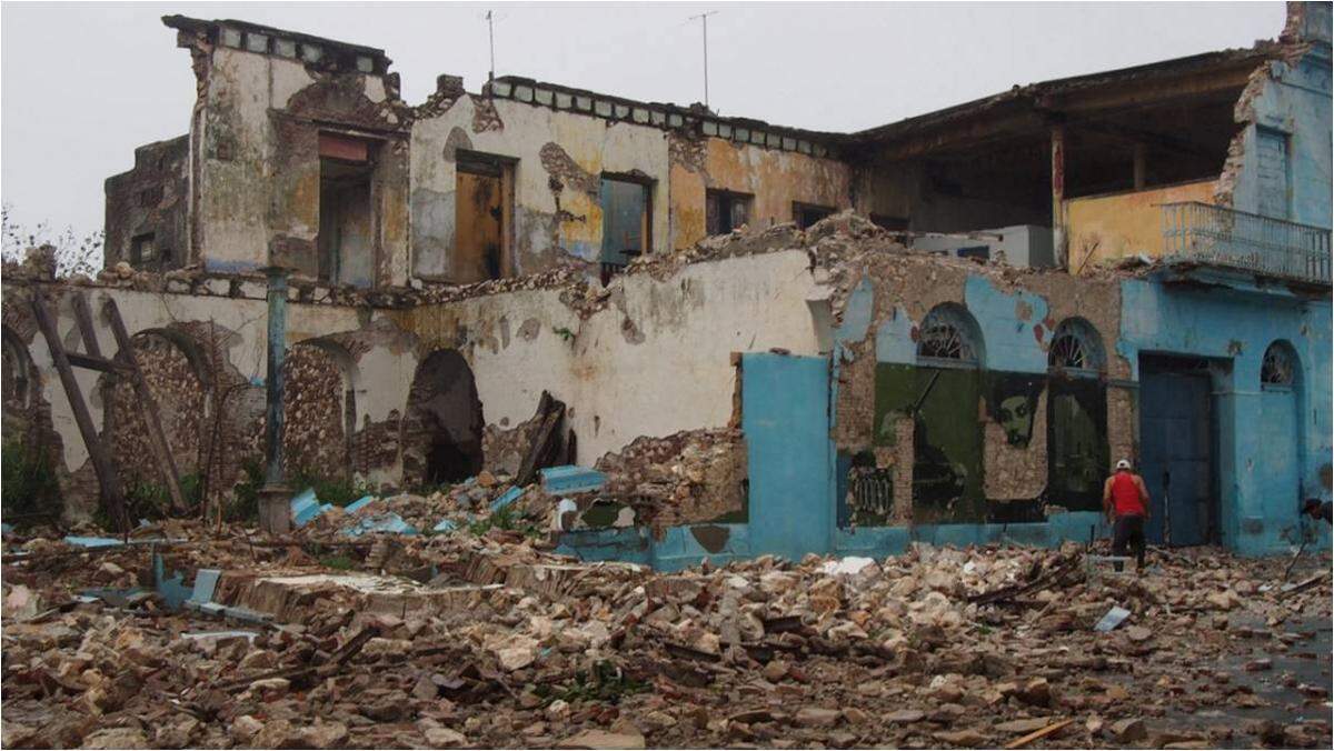 El antiguo hotel Paradero en Sagua la Grande es uno de los edificios que se menciona en el informe de Herencia Cultural Cubana como parte del patrimonio arquitectónico que se ha perdido en la isla.