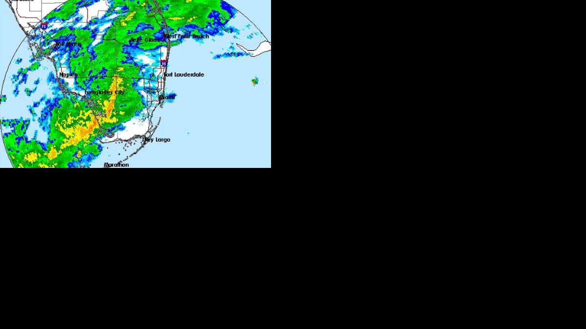 Un alerta de inundación está en efecto para el Condado Broward hasta la noche. Cortesía Univision