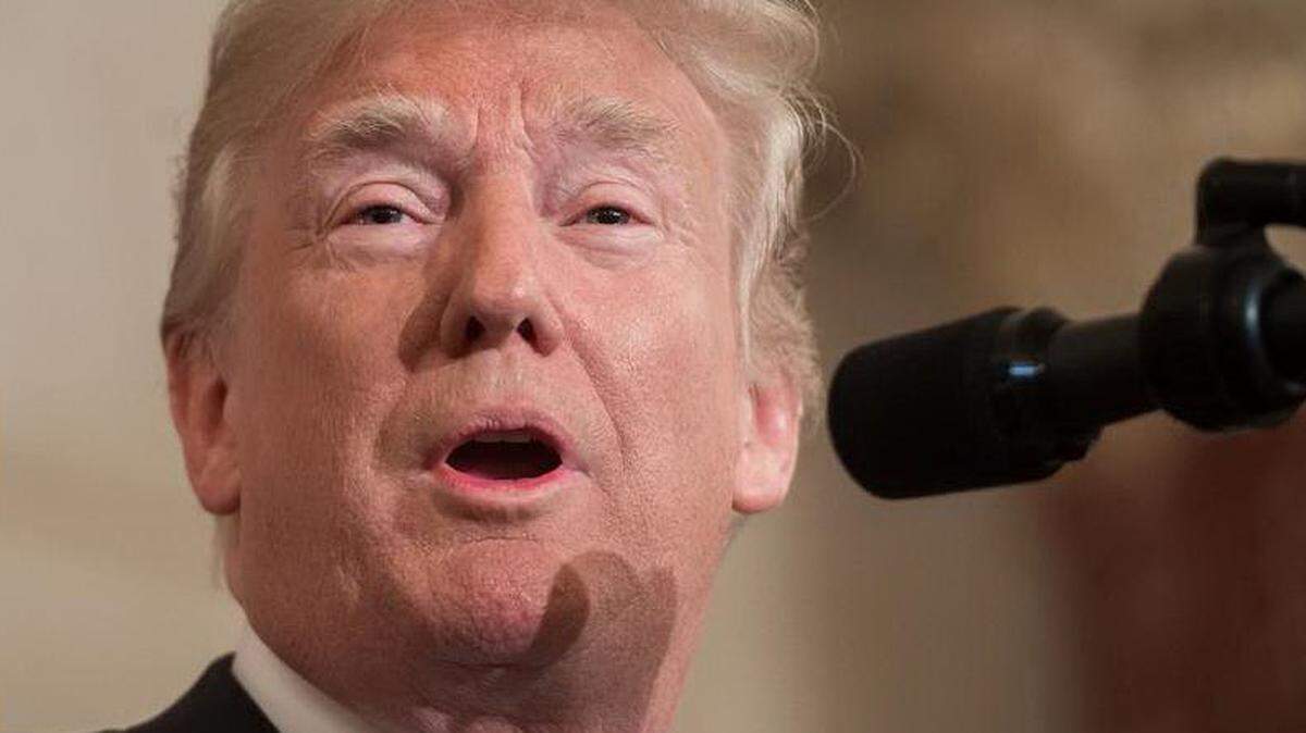 El presidente estadounidense, Donald Trump.