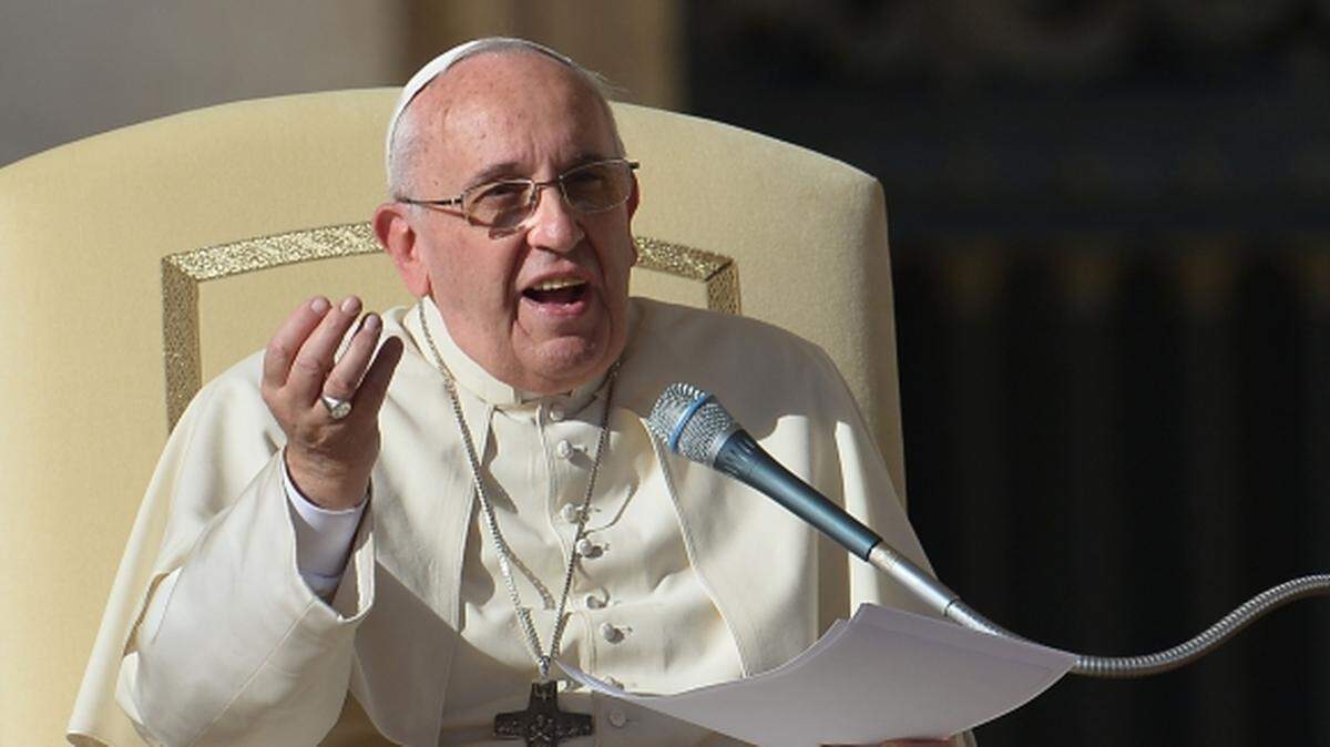 El papa Francisco.