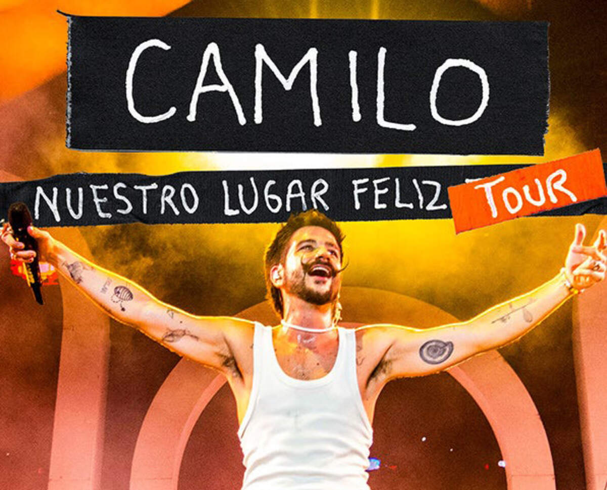 Camilo en Miami con el concierto “Nuestro Lugar Feliz Tour” en el Kaseya Center.