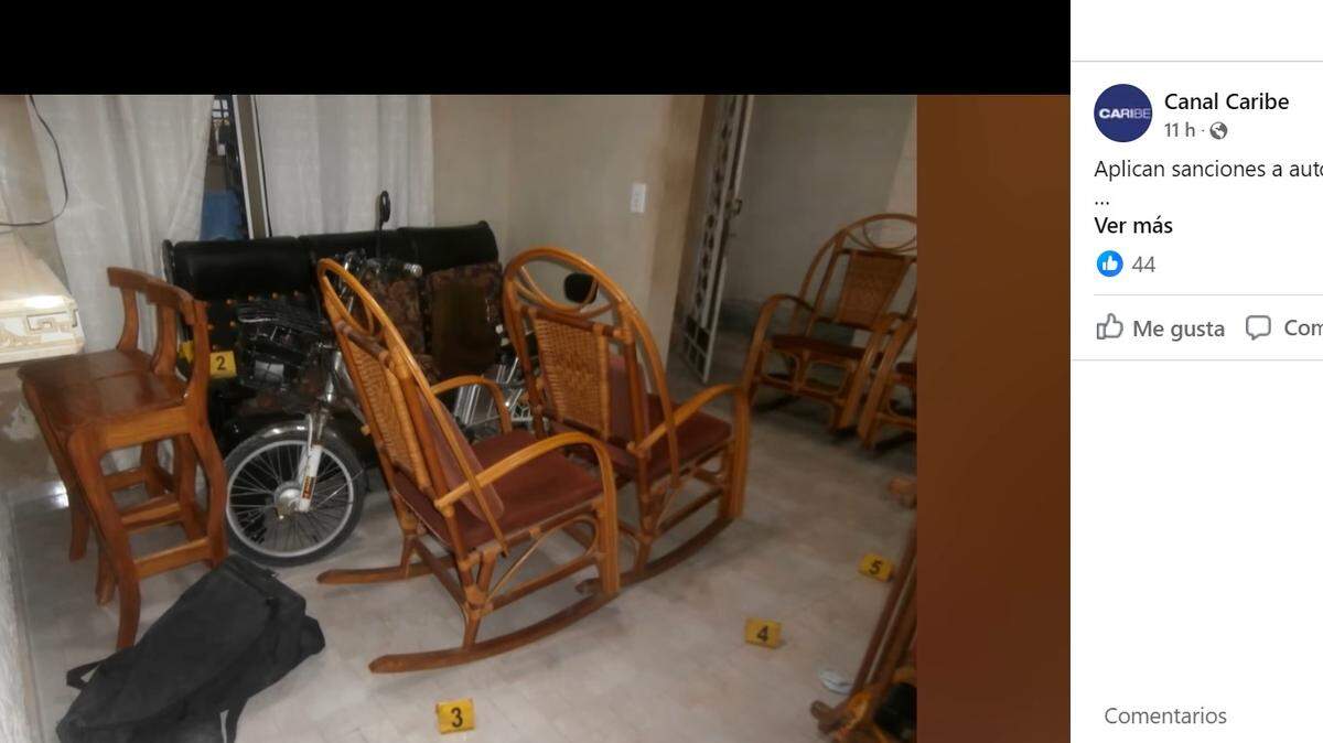 Cuatro ladrones entraron por la fuerza a una casa en la provincia de Matanzas, Cuba, donde amenazaron a una familia con cuchillos, hirieron a un matrimonio y su hija y robaron varias pertenencias.