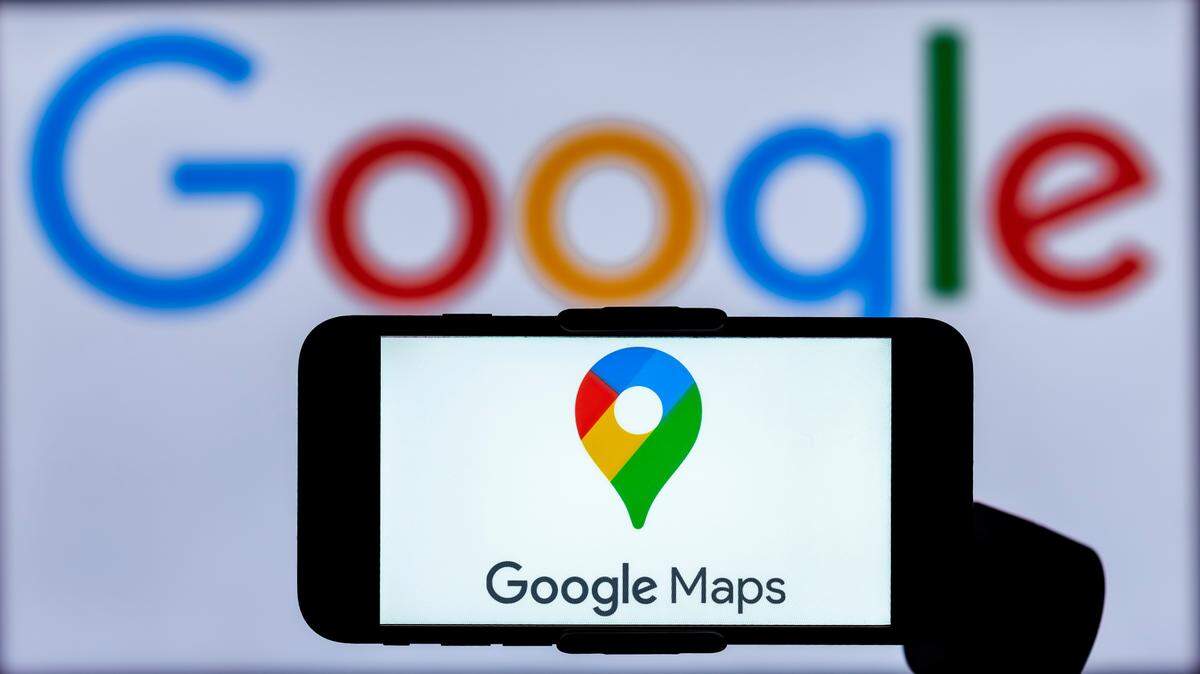 The Google Maps app.