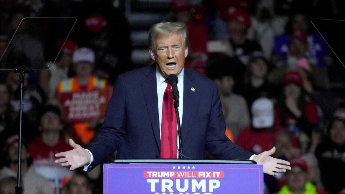 Donald Trump apura últimas horas de campaña para cargar en Georgia contra Kamala Harris